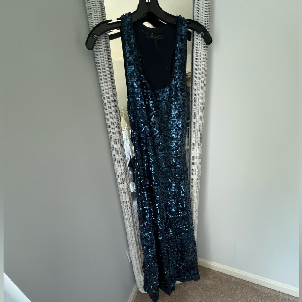 BCBG Max Azria sequin maxi dress